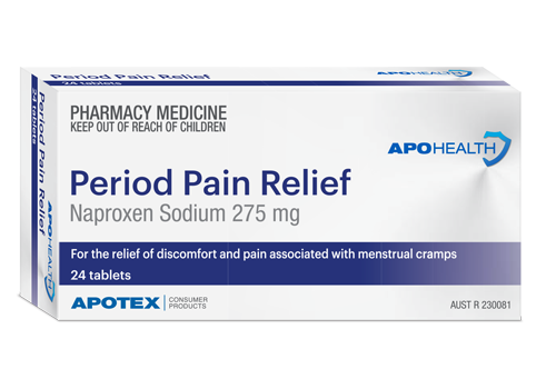 APOHEALTH Period Pain Relief 24 Tablets 1EA